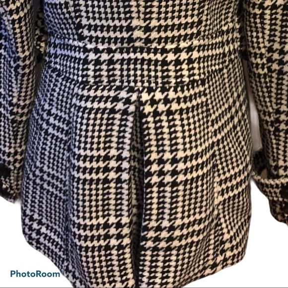 CANDIES houndstooth black & white jacket/blazer - Picture 8 of 9